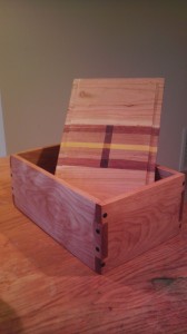 Box 8 Red Birch Fancy Lid B