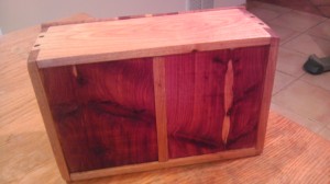 Box 8 Red Birch Fancy Lid C