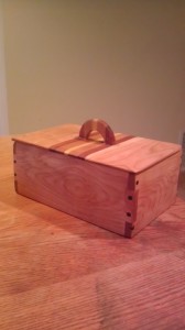 Box 8 Red Birch Fancy Lid D